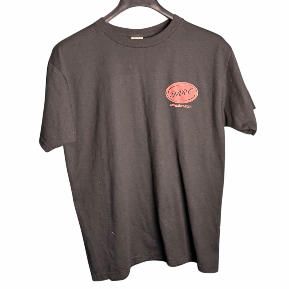 Vintage 1990s DARE T Shirt Police Department Rare Norwich Connecticut Large